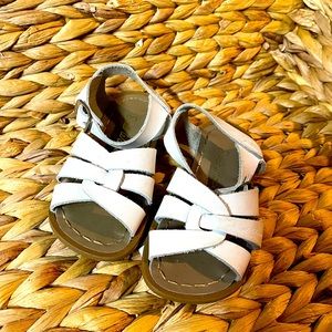 White Kids Sandals